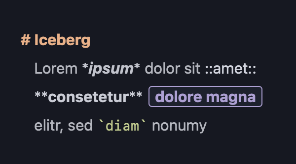 Iceberg - Ulysses Styles & Themes
