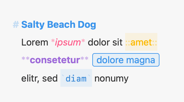 Editor Theme “Salty Beach Dog“ by Rooster