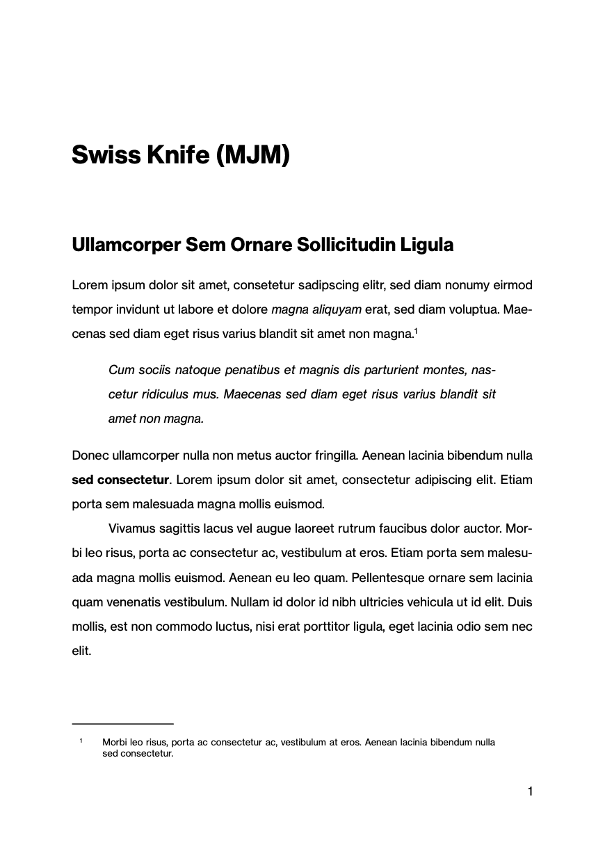 Swiss Knife (MJM) Preview 1